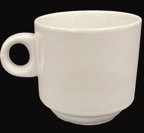 7.5 oz PORCELAIN STACKABLE TEA CUP