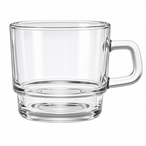 2.75" 6 oz. Stackable Glass Mug – Item #108411