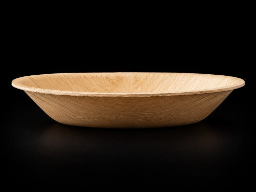 8" Palm Leaf Round Plate - Item #21856