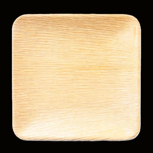 8 x 8 in Palm Leaf Square Plate - Item #21922-1