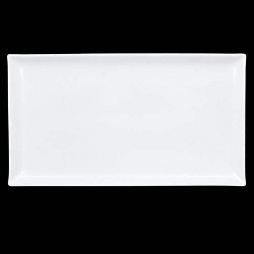 19" x 11" Rectangular Flat Platter – White - Item #51164-A