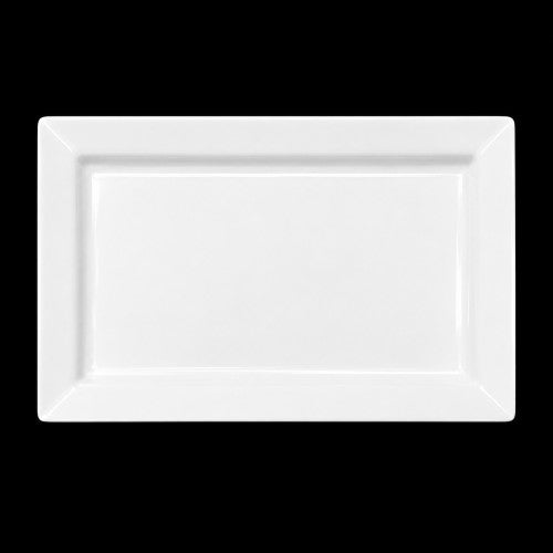 13" x 8" Rectangular White Melamine Tray Item #52233