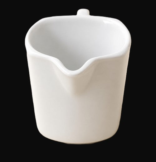 8 oz. White Porcelain Creamer Item #25356