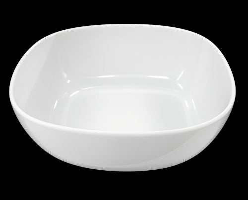10.5" x 4" White Square Bowl – Item #52532