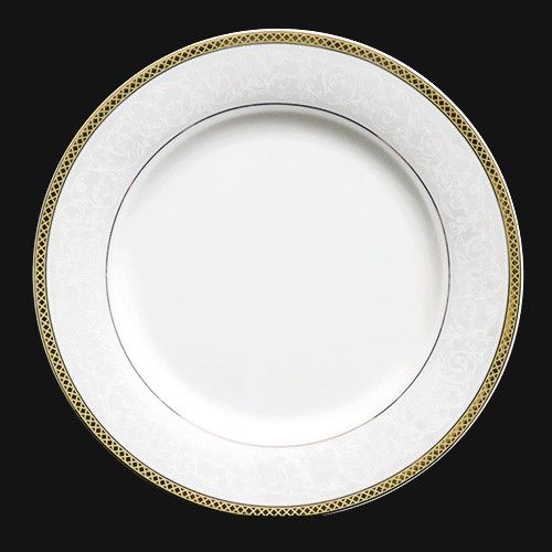 12" Gold Full Line Plate Madison - Item #68120