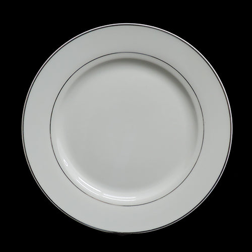 10.5" Madison Silver Line Dinner Plate - Item #54052