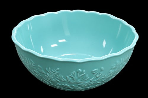 9.5" Scalloped Embossed Mixing Bowl - Item # 55276