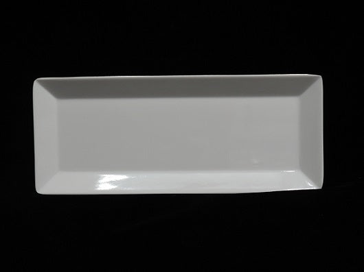 12.8" x 5.25" Rectangular 30% Melamine Tray Item #58037