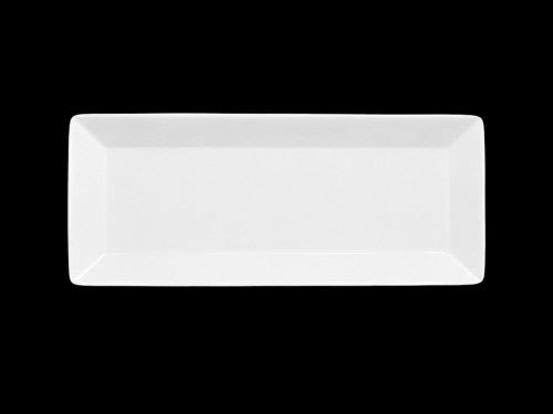 12.8" x 5.25" Rectangular 30% Melamine Tray Item #58037