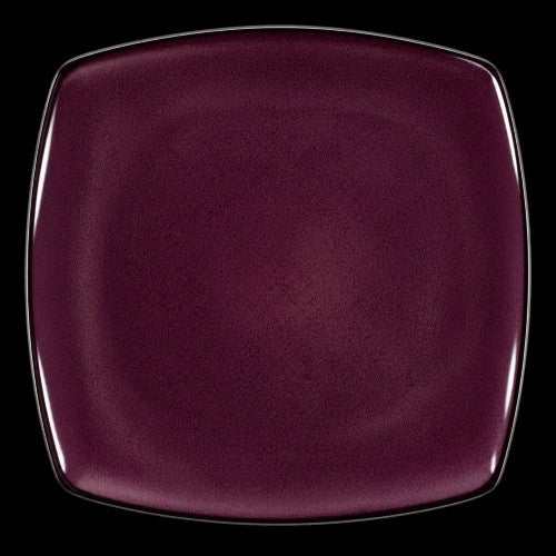 7" Square Purple Plate - Item #65789-1