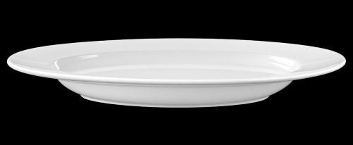 16.5" x 11.5" White Oval Serving Bowl – Item #66113