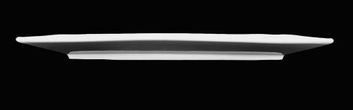 13.75" Off White Rectangular Plate - Item #66287