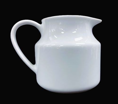 13.5 oz. Milk Jug – White Porcelain Item #66857