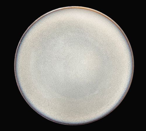 10" Indigo Beige Dinner Plate - Item #67162