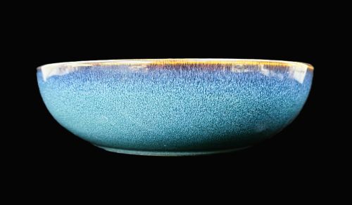 8" Indigo Blue Reactive Bowl - Item #67420