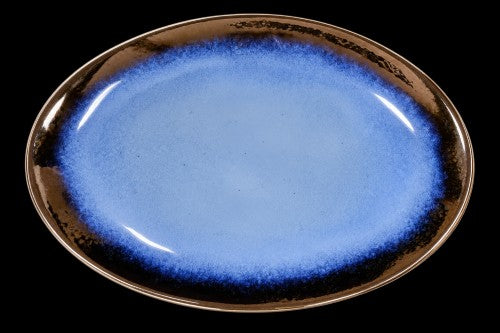16x11" Ocean Tide Oval Platter - Item #67629