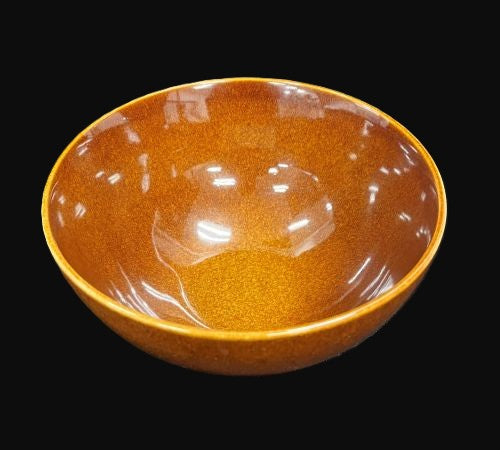 6.5" Amber Brown Bowl - Item #67694