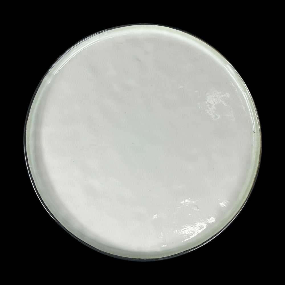 10.5" White Classic Rimmed Plate - Item #67735