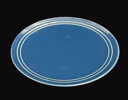 8" Denim Blue Plate Item #67767