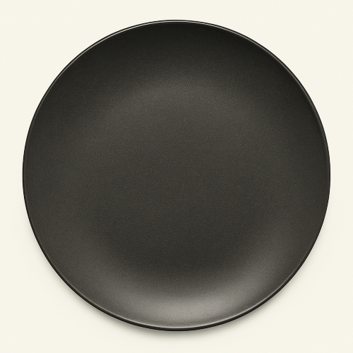 11 INCH MATTE BLACK PLATE Item #67906-1