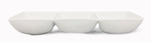 13x4 INCH TRIPLE SECTIONAL SERVING DISH Item #67978