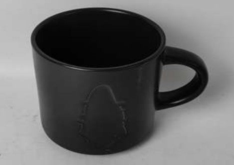 14 oz. Black Mug - Item #68015