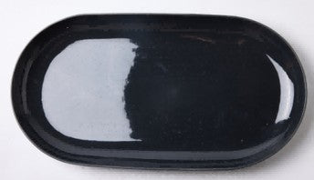 17.5" Black Platter - Item #68026