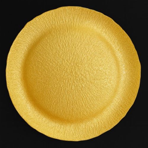 13" Chanterelle Gold Charger Plate - Item #68235