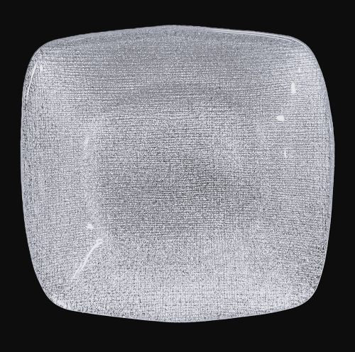 5.5" Square Silver Glitter B&B - Item #68307