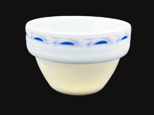2.5" x 1.5" Sauce Dish with Blue Accent - Item #89824