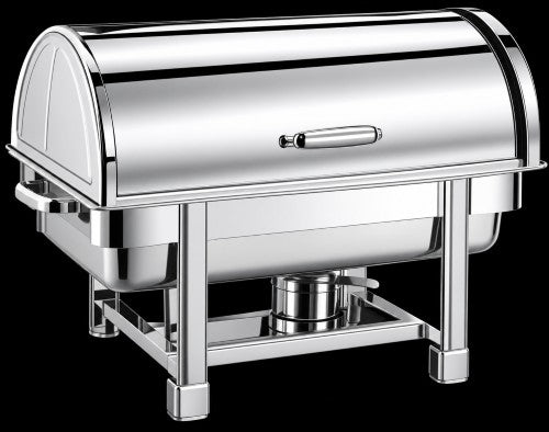 9L Full-Size Roll-Top Chafing Dish – Item #C904-1