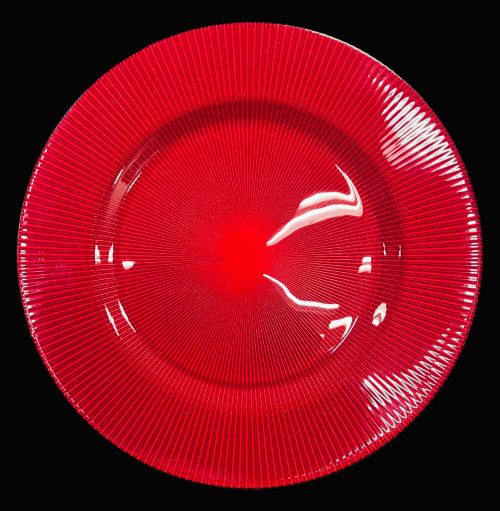 13" Empire Red Charger Plate - Item #62898