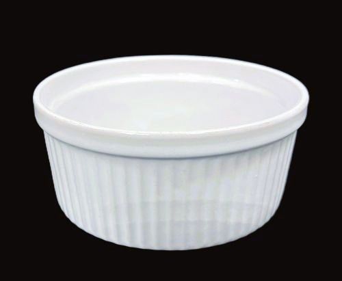 10 oz White Porcelain Ramekin Item #L13334