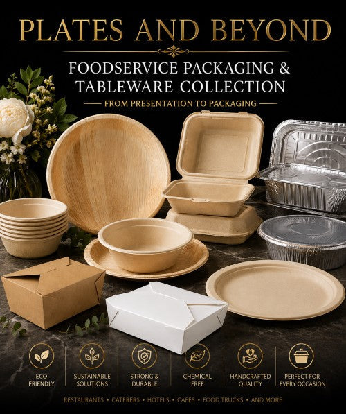 PLATES AND BEYOND Foodservice Packaging & Tableware Collection From Presentation to Packaging