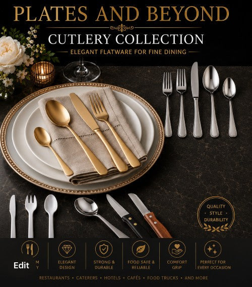 Cutlery Collection, Food Storage. – Elegant Flatware for Fine Dining - Plates and beyond