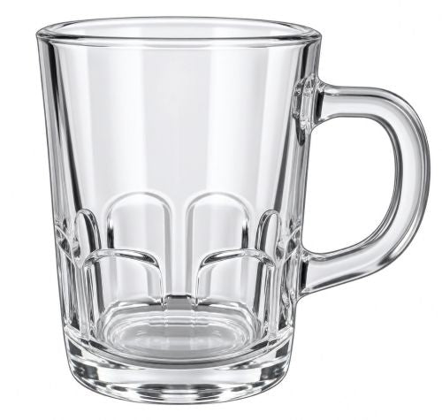 3.5" 8 oz. Clear Glass Tea Mug – Item #101894
