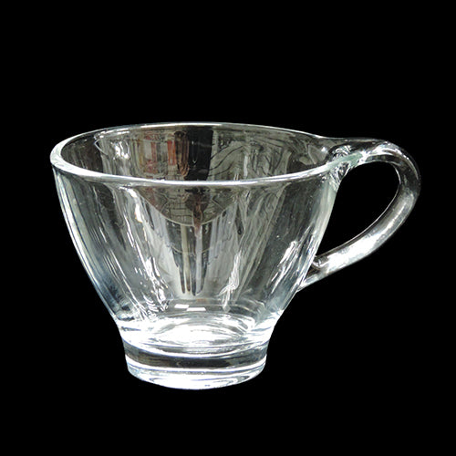 6 oz. TEA MUG CLEAR GLASS - ITEM #103133