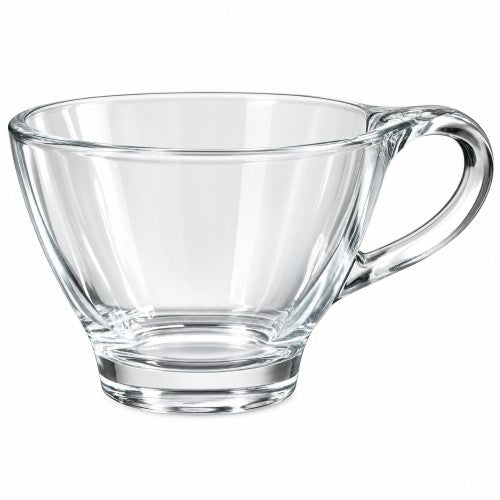 6 oz. TEA MUG CLEAR GLASS - ITEM #103133