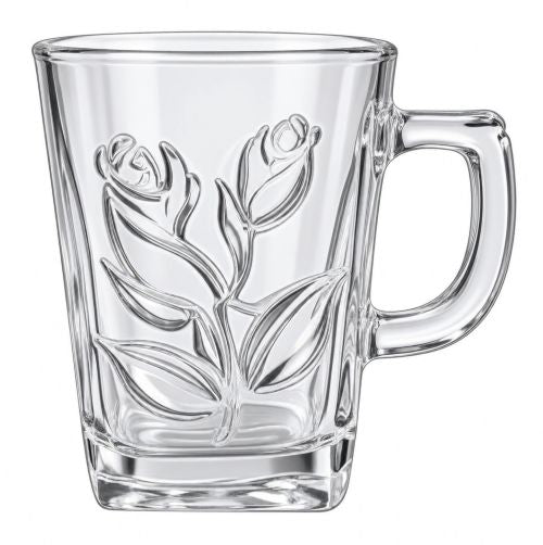 3.5" 8 oz. Glass Tea Mug – Item #109784