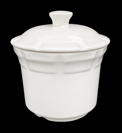 4" Bone-White Soup Tureen with Lid – Item #210-34