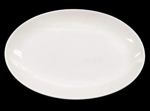 9" Bone Oval Platter – Item #210-93