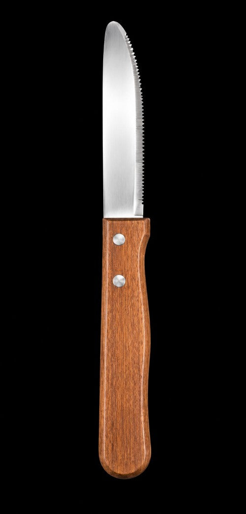 5" Steak Knife with Wooden Handle – Item #21558