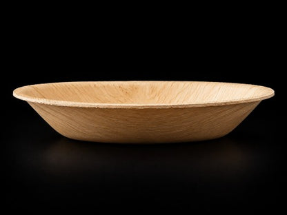 8" Palm Leaf Round Plate - Item #21856