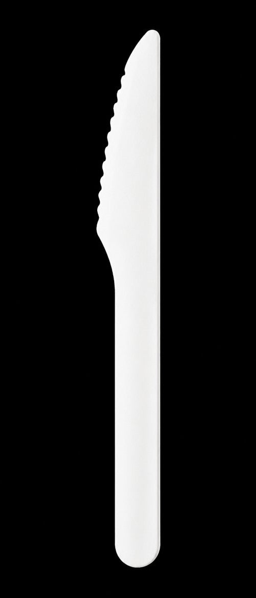White Pulp Cutlery Collection – Knife, Fork & Spoon