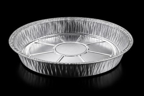 9" Round Aluminum Pan – Item #490060 & Lid Item # 400034