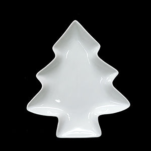 PINE TREE SHAPE PLATE 12X8.5 INCH