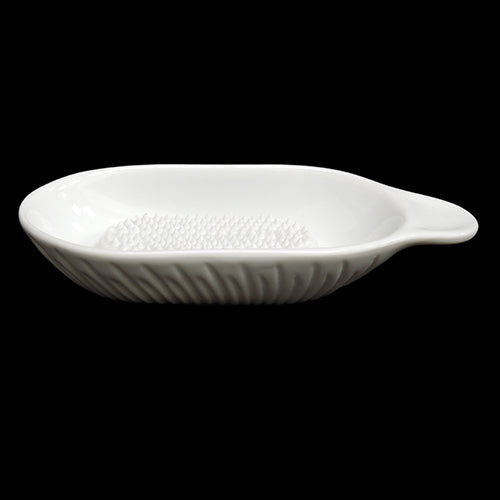 6x2.5" Oval Ginger Garlic Grater Dish - Item #51303