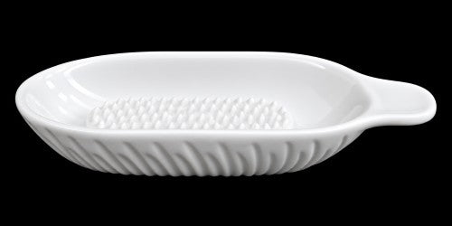 6x2.5" Oval Ginger Garlic Grater Dish - Item #51303