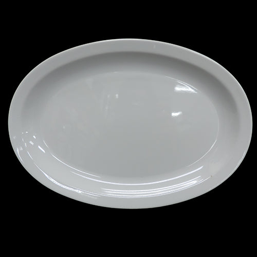 11.5x8 Inch Oval Plate Melamine Item #51558