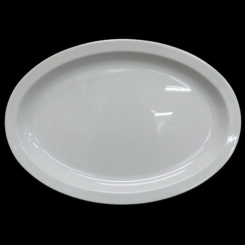 15.5x10.87 Inch Oval Plate Melamine Item # 51560
